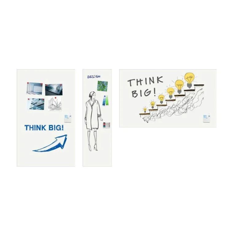 Whiteboard LEGAMASTER W-UP 119,5x200cm - Bilde 4