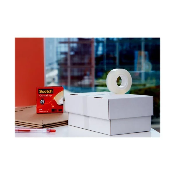 Tape SCOTCH Krystall 19mmx33m (8)