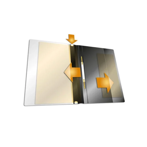 Hurtighefter DURAPLUS A4 innstikk sort