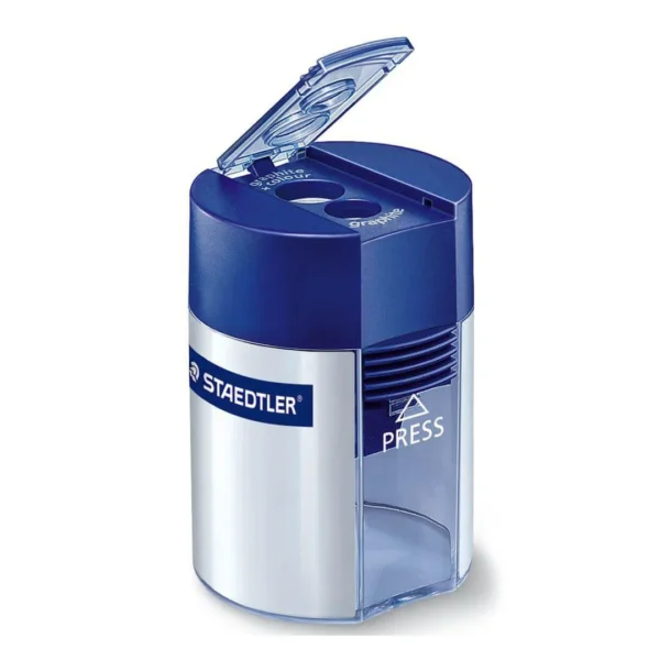 Blyantspisser STAEDTLER 512 dobbel blå