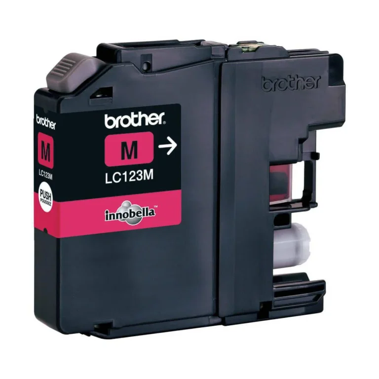 Blekk BROTHER LC123M rød - Bilde 2