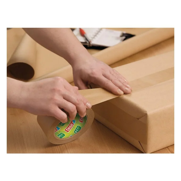 Emb.tape TESA papir strong 50mmx50m brun - Bilde 2