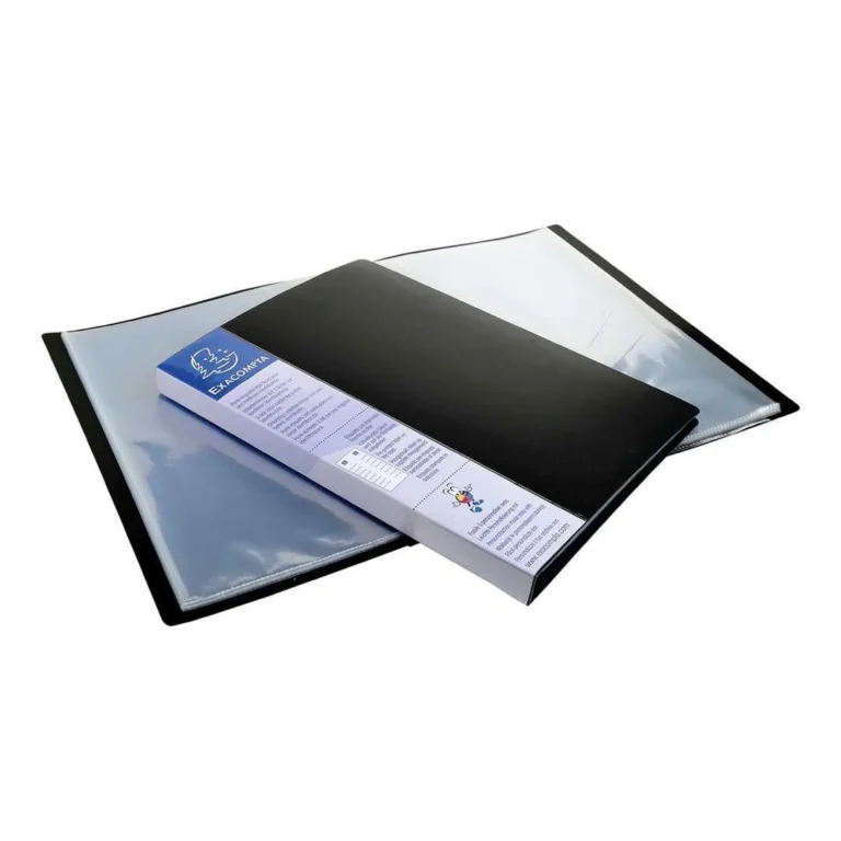 Presentasjonsmappe EXACOMPTA 40l A4 sort - Bilde 3
