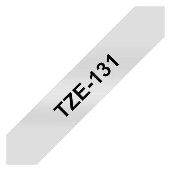 Tape BROTHER TZe-131 12mmx8m sort/klar