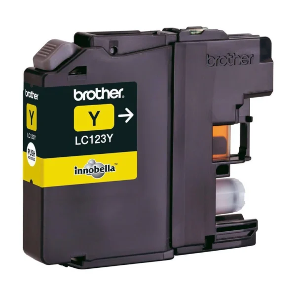 Blekk BROTHER LC123Y gul