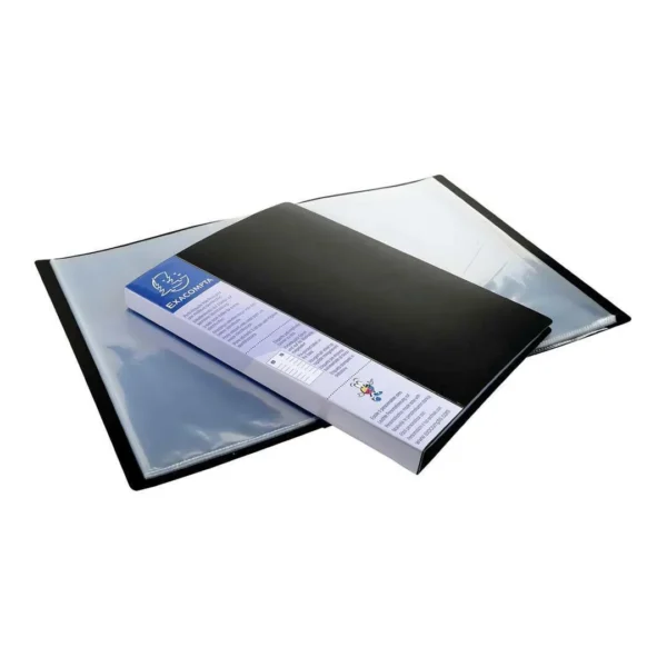Presentasjonsmappe EXACOMPTA 80l A4 sort