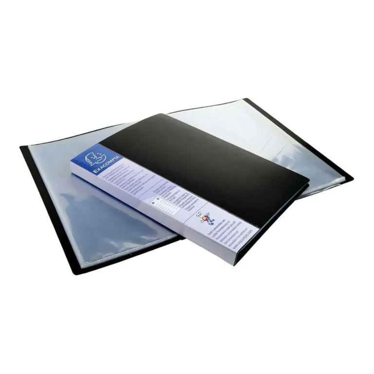 Presentasjonsmappe EXACOMPTA 80l A4 sort - Bilde 2