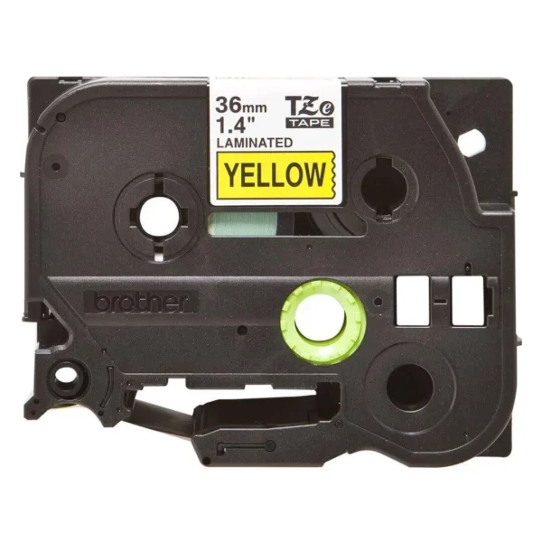 Tape BROTHER TZe-661 36mmx8m sort/gul