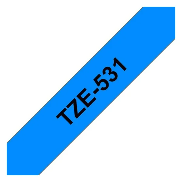 Tape BROTHER TZe-531 12mmx8m sort/blå