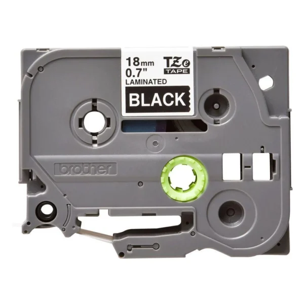 Tape BROTHER TZe-345 18mmx8m hvit/sort