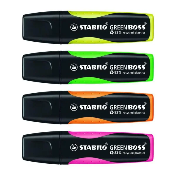 Tekstmarker STABILO Green Boss ass (4)