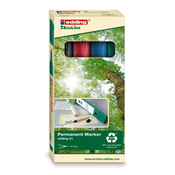 Merkepenn EDDING 21 EcoLine ass. (4)
