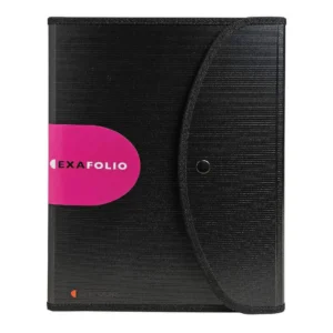 Konferansemappe EXACOMPTA A4 sort