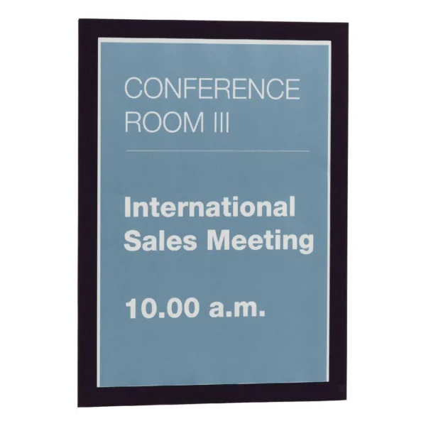 Ramme DURAFRAME A5 magnet sort (2)