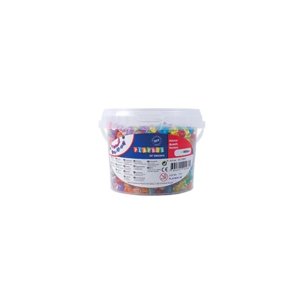 Hjerteperler PLAYBOX 453 g (1000)