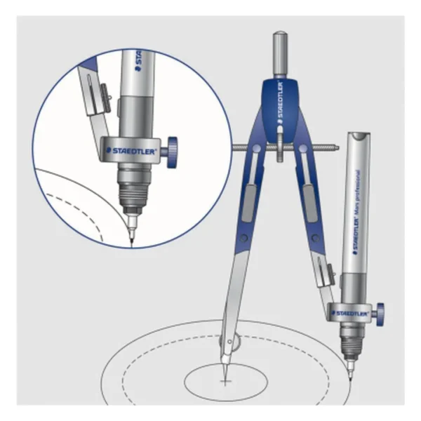 Passer STAEDTLER Mars Comfort m/adapter