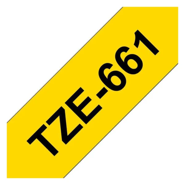 Tape BROTHER TZe-661 36mmx8m sort/gul