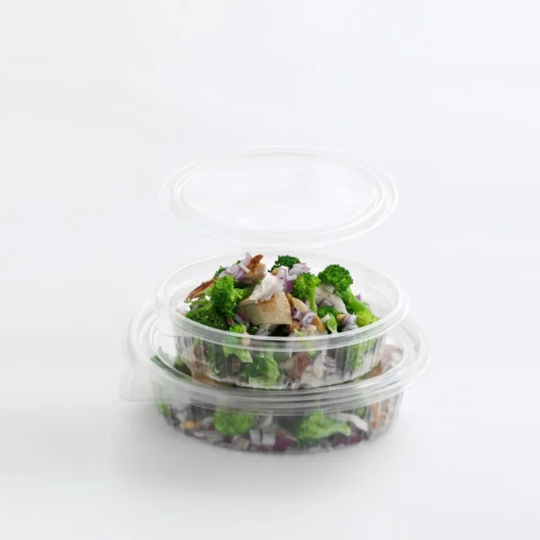 Plastbeger m/hengslet lokk 250ml (800)