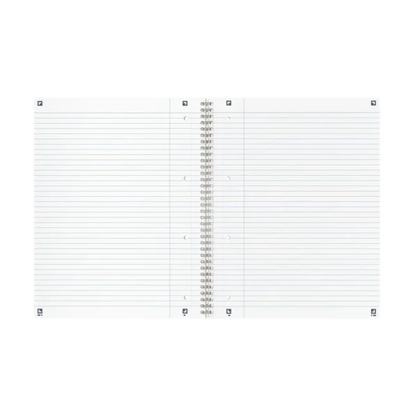 Notatbok OXFORD Origins A4+ lin 90g sort