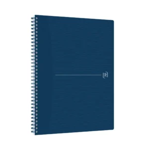 Notatbok OXFORD Origins A4+ lin 90g blå