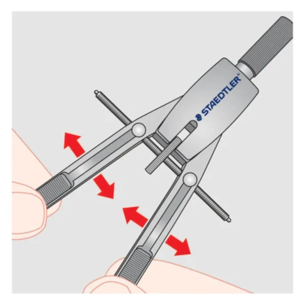 Passer STAEDTLER Mars Comfort m/adapter