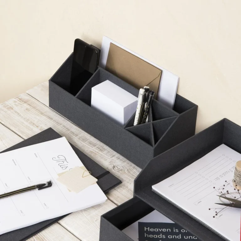 Skrivebordsoppbevaring BIGSO Elisa sort - Bilde 3