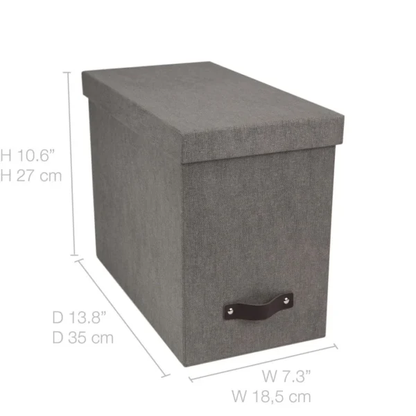 Hjemmearkiv BIGSO Johan m/8 mapper grå