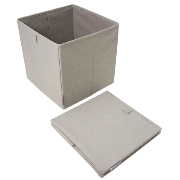 Oppbevaringsboks BIGSO kube beige