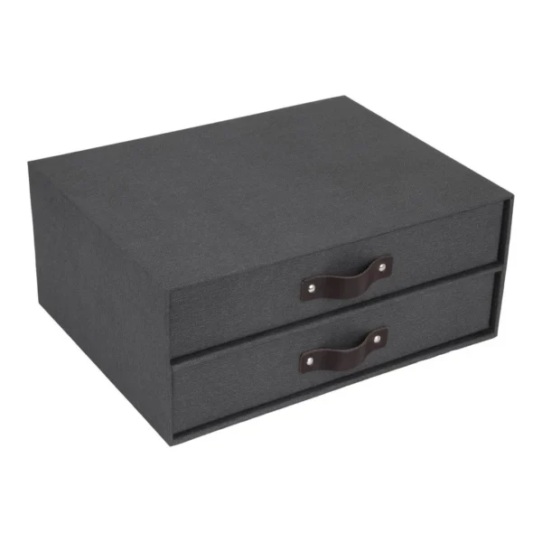 Skuffekabinett BIGSO Birger A4 2 sk.sort