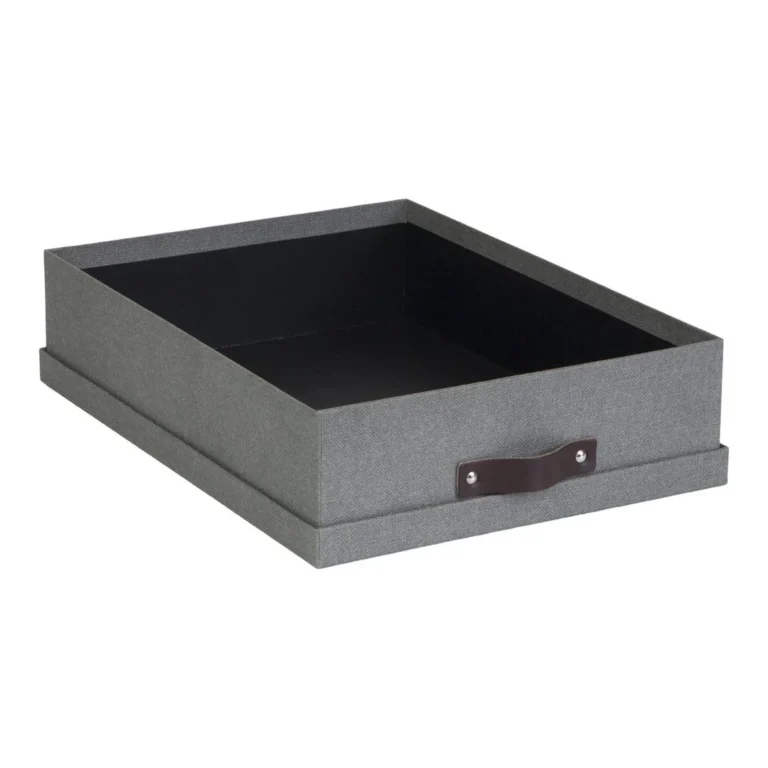 Dokumentboks BIGSO Oskar A4 grå - Bilde 3