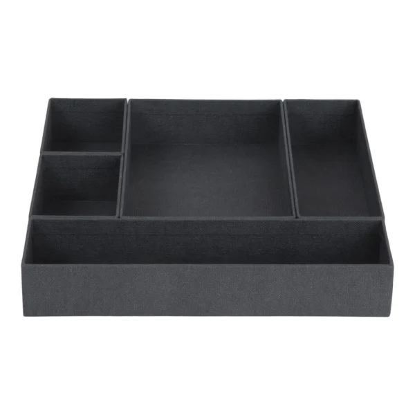 Skuffeinnsats BIGSO Emma sett sort (5)