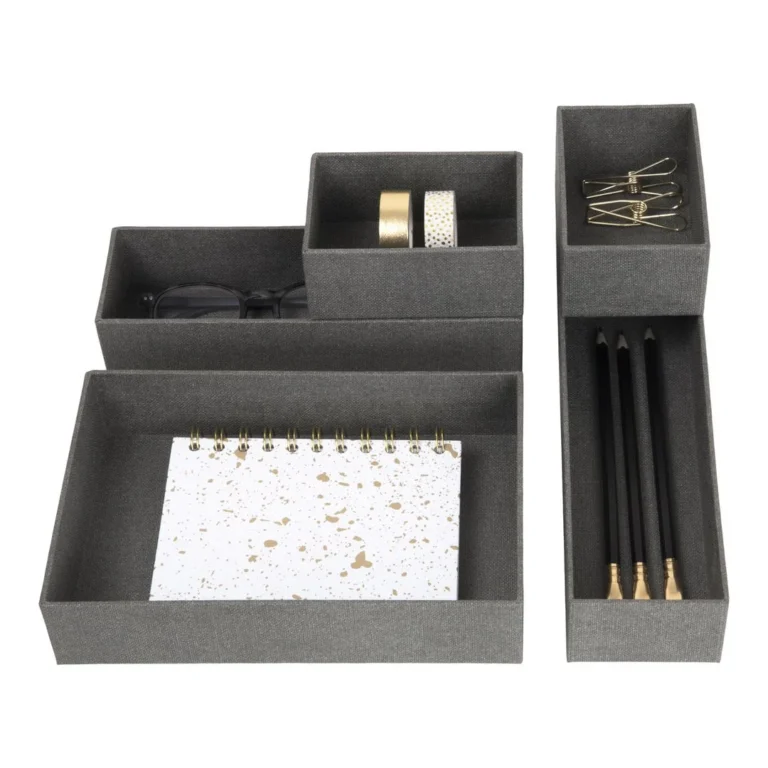 Skuffeinnsats BIGSO Emma sett grå (5) - Bilde 4