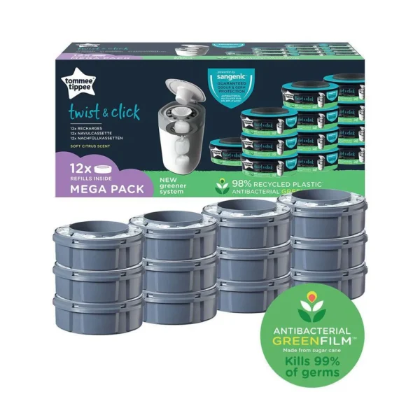 Refill SANGENIC Twist til bleiebøtte(12)