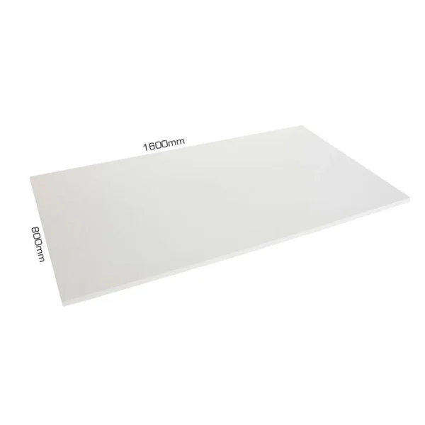 Bordplate KENSON 160x80cm hvit