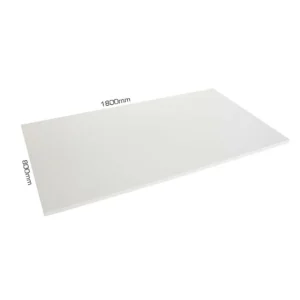 Bordplate KENSON 180x80cm hvit