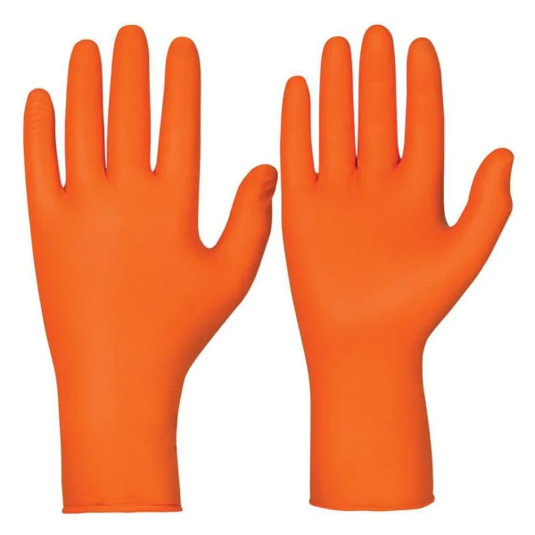 Hanske CHEMSTAR kjemi. M oransje (100)