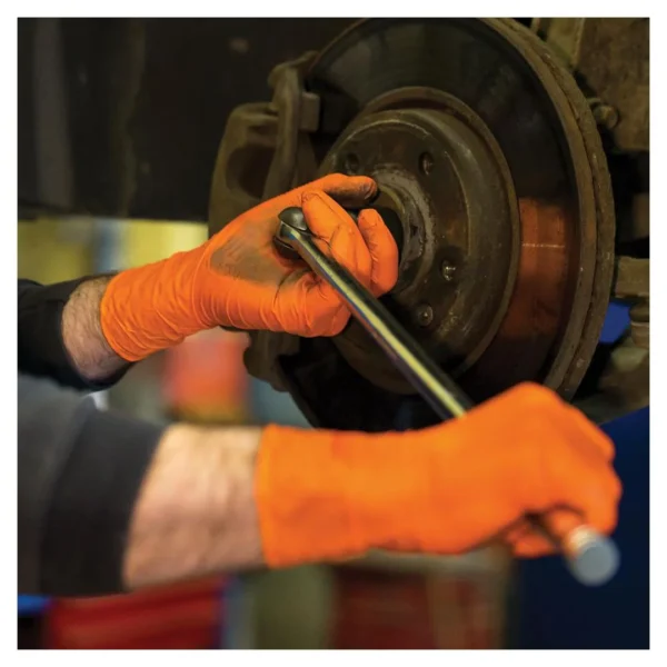 Hanske CHEMSTAR kjemi. S oransje (100)