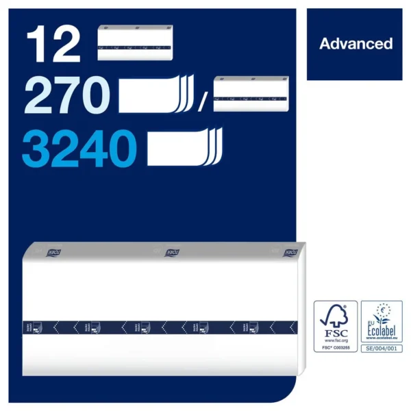 Tørkeark TORK PeakServe Advanced H5(270)