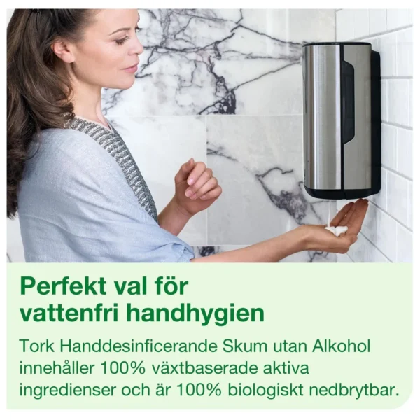 Hånddesinfeksjon TORK skum u/alk. S4 1L