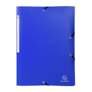 Strikkmappe EXACOMPTA A4 Jewel PP blå