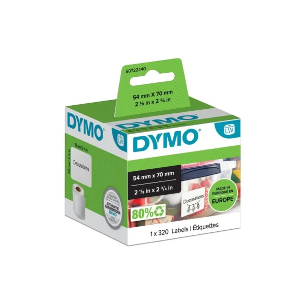 Etikett DYMO diskett 70x54mm (320)