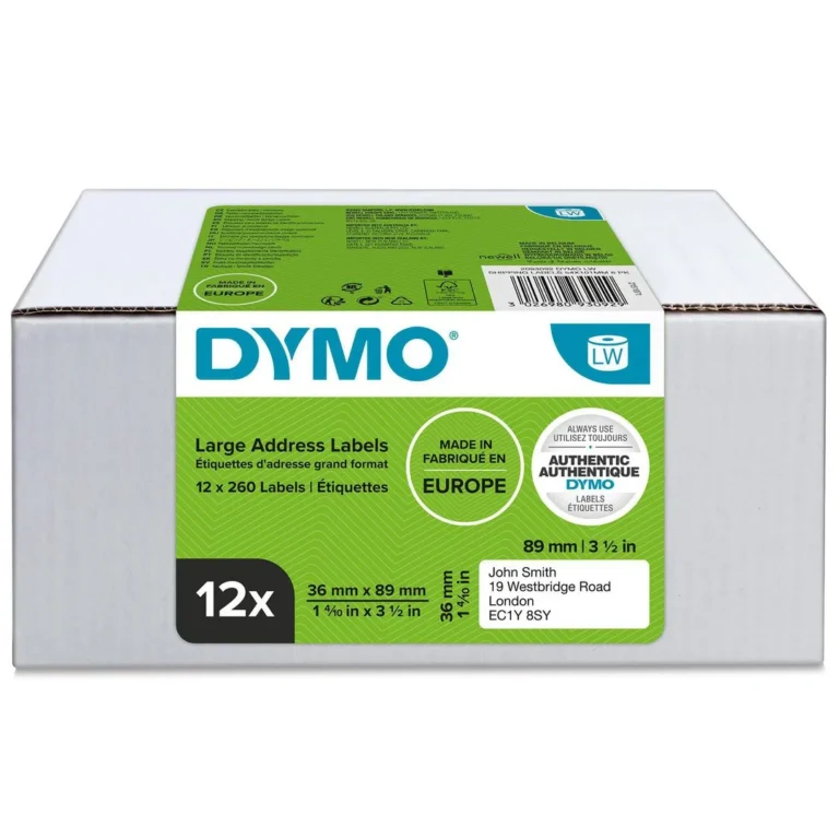 Etikett DYMO Adresse 36x89mm 260st (12)