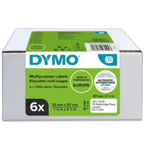 Etikett DYMO Universal 57x32mmx1000 (6)