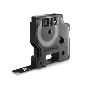 Tape DYMO D1 12mm x 3m hvit/sort
