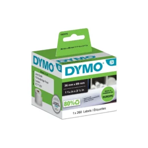 Etikett DYMO Adresse 89x36mm (260)