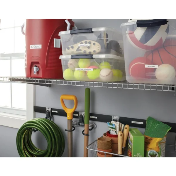 Tape DYMO D1 19mm x 7m sort/hvit (10)