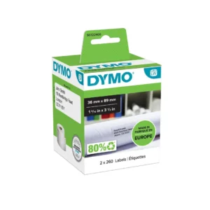 Etikett DYMO adresse 89x36mm (2x260)