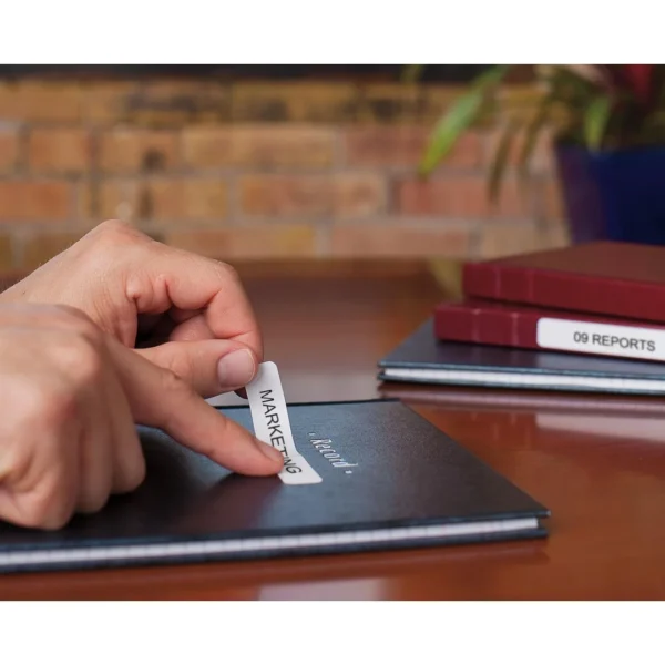 Etikett DYMO hengemappe 50x12mm (220)