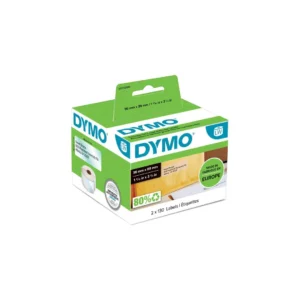 Etikett DYMO adresse 89x36mm klar (260)