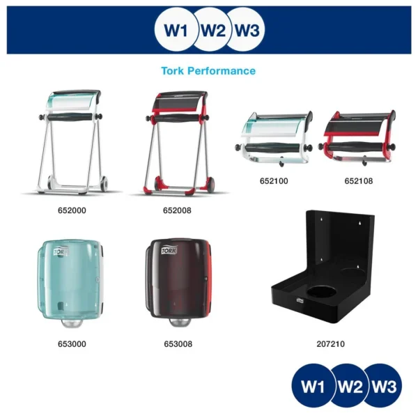 Klut TORK Premium W1/W2/W3 152m hvit